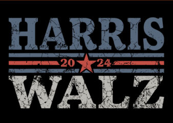 Harris Waltz 2024 SVG, Harris Waltz 2024 Election Kamala Harris Tim Waltz 2024 SVG