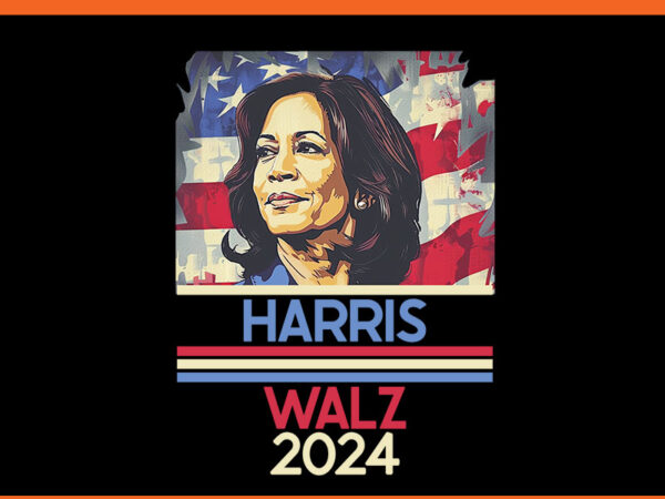 Harris waltz 2024 png graphic t shirt