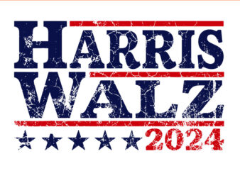 Harris Waltz 2024 SVG, Harris Waltz 2024 Election Kamala Harris Tim Waltz 2024 SVG