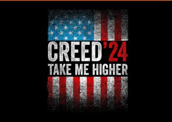 Creed ’24 Take Me Higher Vintage PNG