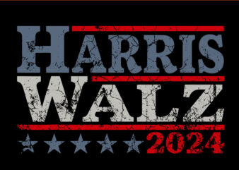 Harris Waltz 2024 SVG, Harris Waltz 2024 Election Kamala Harris Tim Waltz 2024 SVG