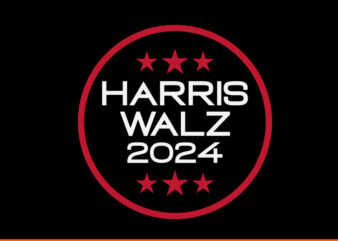 Harris Waltz 2024 SVG graphic t shirt