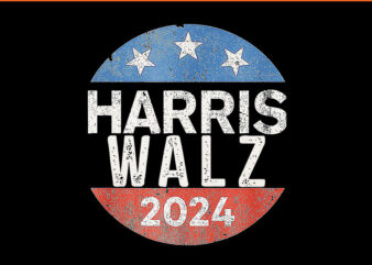 Kamala Harris Walz PNG, Kamala Harris Tim Waltz 2024 PNG, Harris Waltz 2024 PNG