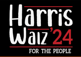 Harris Waltz 2024 For The People SVG, Harris Waltz 2024 SVG