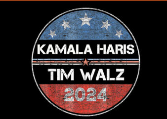 Kamala Harris Walz PNG, Kamala Harris Tim Waltz 2024 PNG, Harris Waltz 2024 PNG