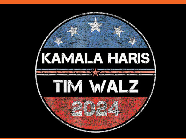 Kamala harris walz png, kamala harris tim waltz 2024 png, harris waltz 2024 png t shirt vector art