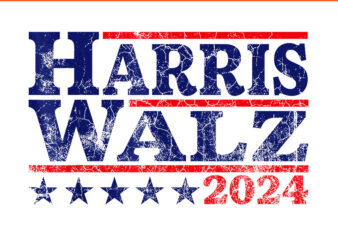 Kamala Harris Tim Waltz 2024 PNG, Harris Waltz 2024 PNG t shirt vector art