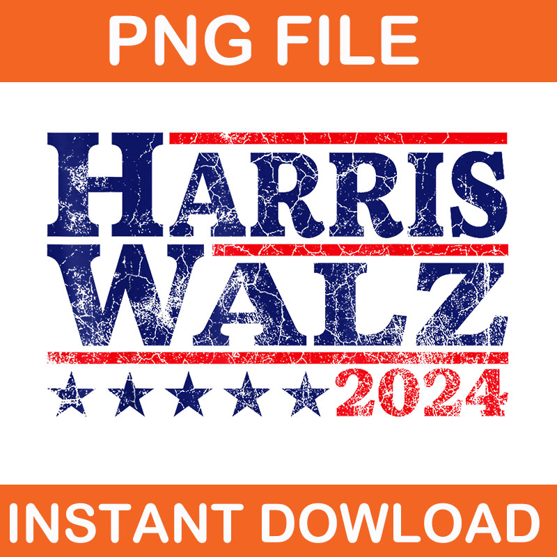 Kamala Harris Tim Waltz 2024 PNG, Harris Waltz 2024 PNG