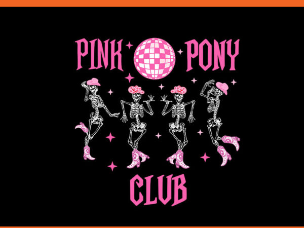 Pink pony club png, pink pony club skeleton png t shirt illustration