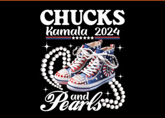 Chucks And Pearls I’M With Her Rocking PNG