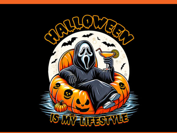 Halloween is my live ghost png, ghost halloween png graphic t shirt