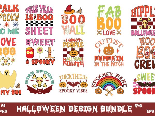 Halloween design bundle