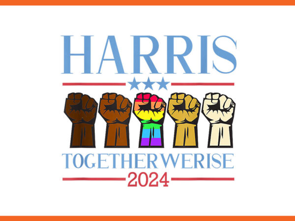 Harris 2024 election lgbt kamala harris 2024 png graphic t shirt