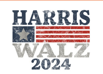 Kamala Harris Tim Waltz 2024 PNG, Harris Waltz 2024 PNG t shirt vector art