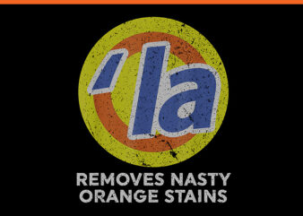 Coma La Removes Nasty Orange Stains PNG