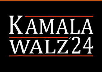 Kamala Walz’24 SVG