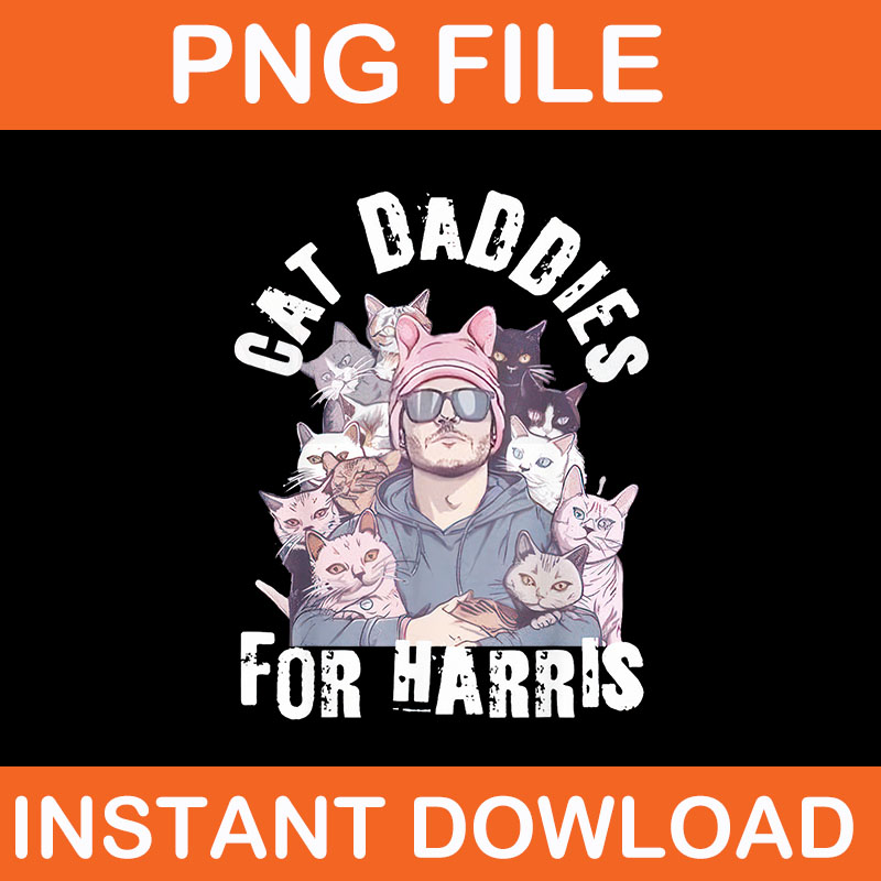 Cat Daddies For Harris PNG