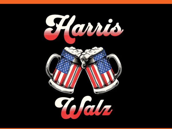 Kamala harris tim walz waltz png t shirt vector art