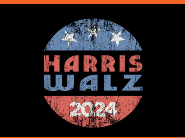 Harris walz 2024 usa presidential png, harris walz 2024 vintage png graphic t shirt