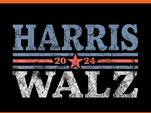 Kamala harris tim waltz 2024 png, harris waltz 2024 png t shirt vector art