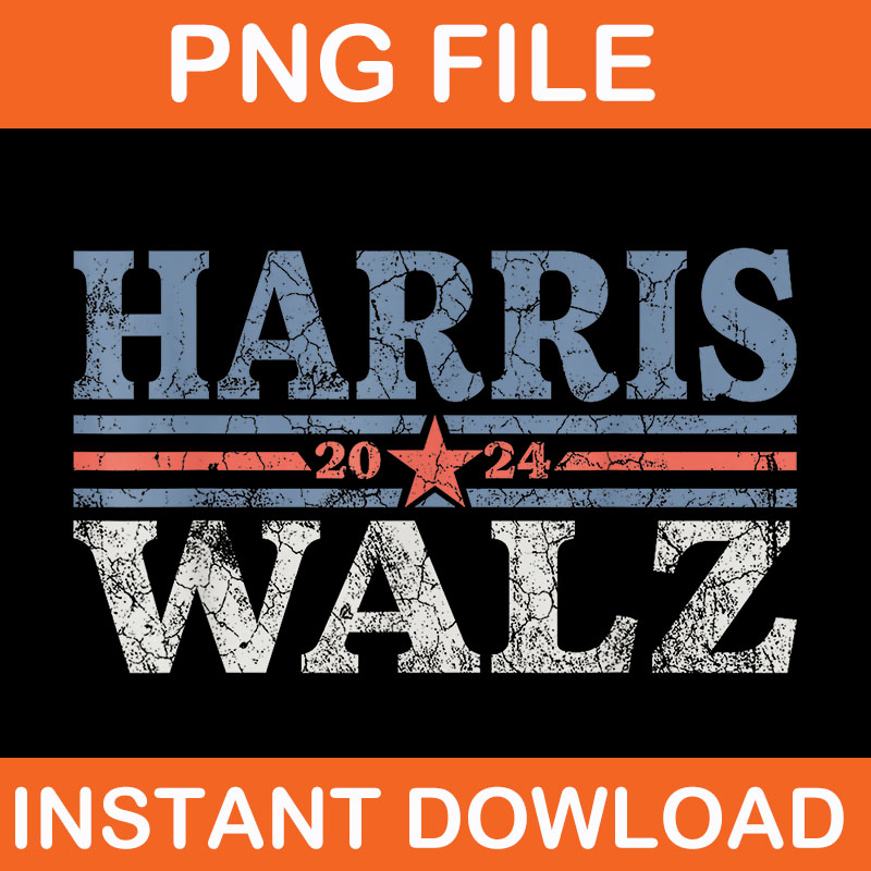 Kamala Harris Tim Waltz 2024 PNG, Harris Waltz 2024 PNG