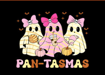 Pantasmas Ghost Funny Spooky Conchas Mexican Ghost PNG