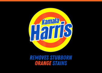 Kamala Harris Removes Stubborn Orange Stains PNG