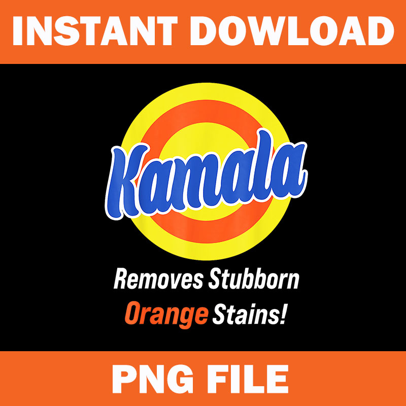 Kamala Harris Removes Stubborn Orange Stains PNG