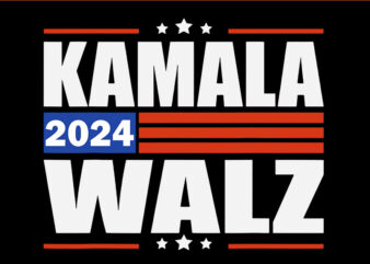 Kamala Walz 24 SVG