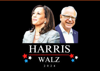 Harris Waltz 2024 PNG, Kamala Harris Tim Waltz 2024 PNG graphic t shirt