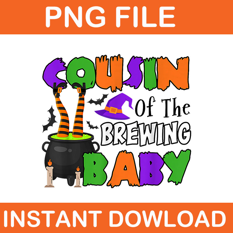 Cousin Of Brewing Baby Halloween PNG