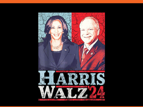 Harris waltz 2024 png, kamala harris tim waltz 2024 png graphic t shirt