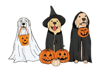 Trick Or Treat Dog Halloween PNG