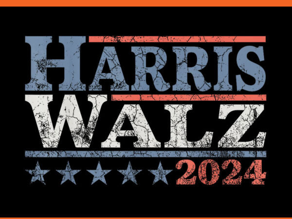 Kamala harris tim waltz 2024 png, harris waltz 2024 png t shirt vector art