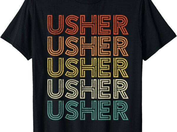 Usher vintage retro t-shirt