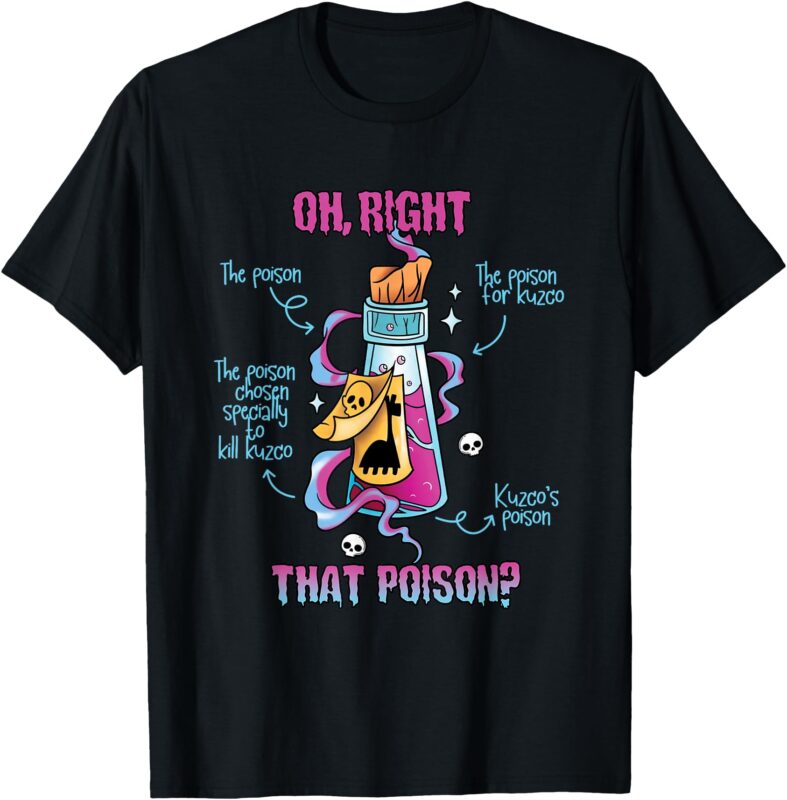 Vintage Funny Drink Me Oh Right That Poison-Llama Halloween T-Shirt