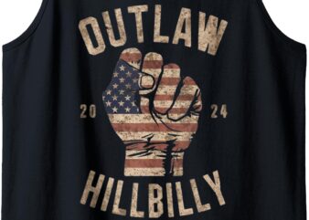 Vintage Outlaw Hillbilly Tank Top