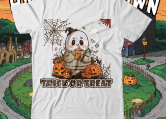 Trick Or Treat t-Shirt Design, Halloween t-shirt design,halloween,Halloween t-Shirt Design bundle,Happy helloween t-shirt design,helloween,t