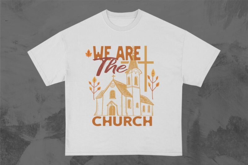 Boho Church T-shirt Design Bundle