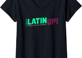 Womens LatinUp V-Neck T-Shirt