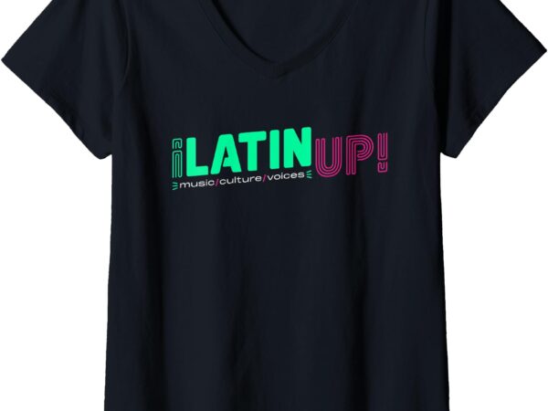 Womens latinup v-neck t-shirt