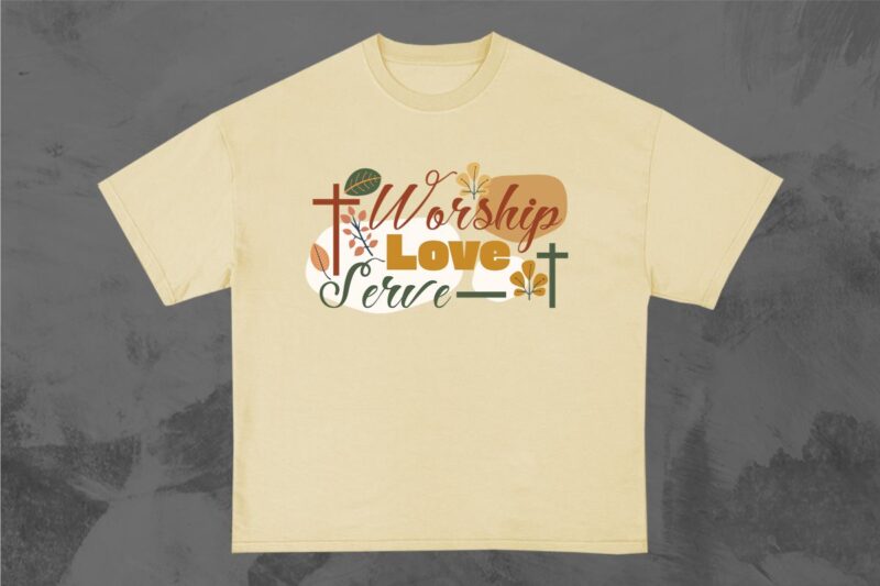 Boho Church T-shirt Design Bundle