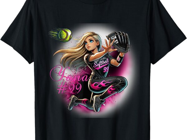 Yana #99 softball support t-shirt