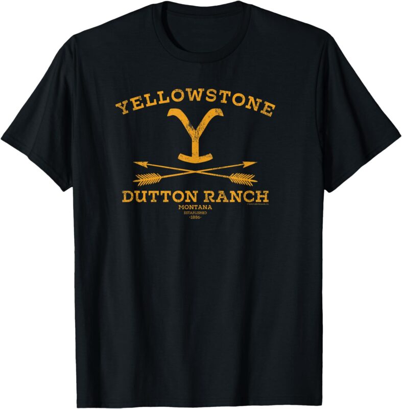 Yellowstone Dutton Ranch Arrows T-Shirt