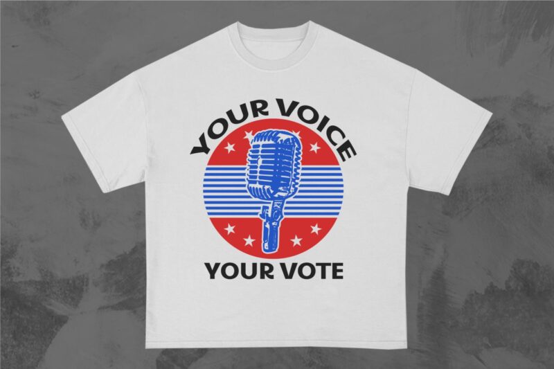 Voting T-shirt Design Bundle