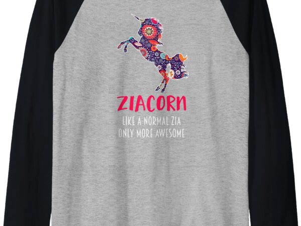 Zia shirt italian aunt unicorn awesome funny cute gift raglan baseball tee t shirt graphic design