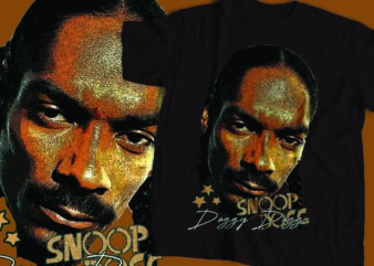 snoop dogg doggy streetwear t-shirt design