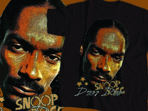 Snoop dogg doggy streetwear t-shirt design