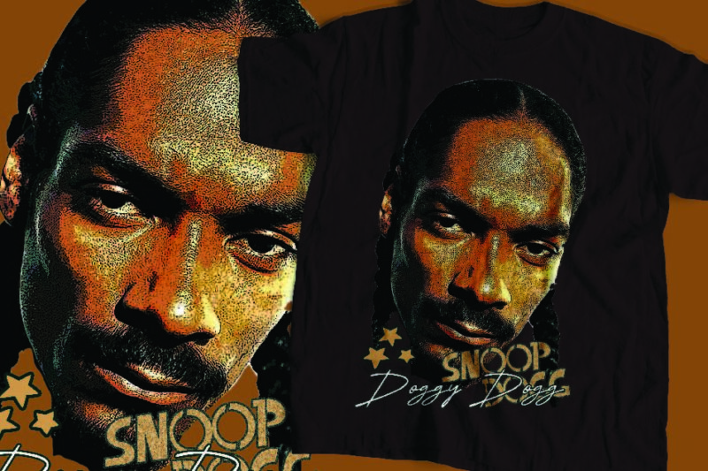 snoop dogg doggy streetwear t-shirt design