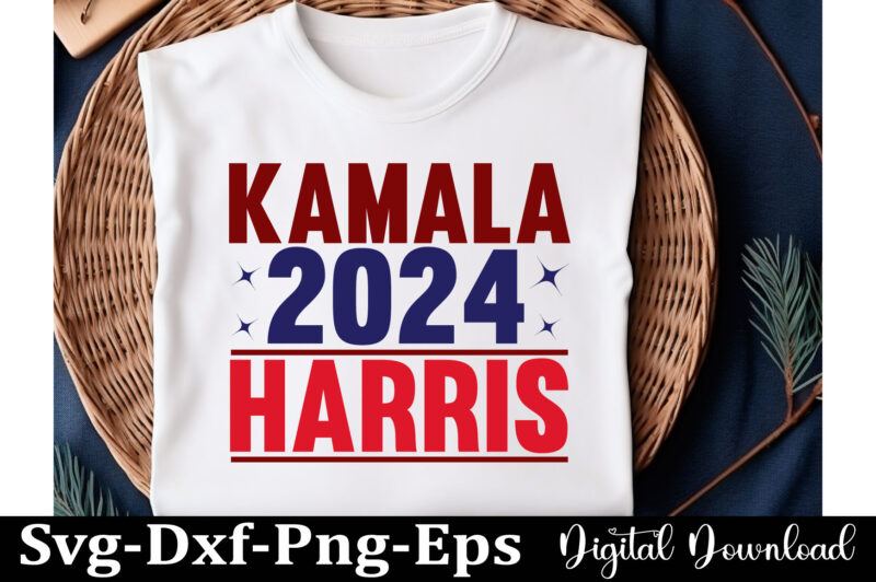 KAMALA HARRIS SVG Png Kamala Harris 2024 Bundle